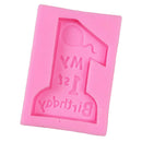 Chocolate Cake Mold Number Mould Silicone Fondant Baking Decortaion Tool
