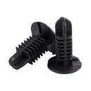 16Pcs Plastic Rivets Clip 4mm x 5mm x 15mm Black