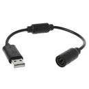 Replacement USB Breakaway Cable Adapter Cord For Xbox 360 Wired Game Controller