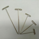 450 Pieces Steel T-Pins Nickel Plated 1 Inch, 1-1/4 Inch, 1-1/2 Inch, 1-3/4 I4X8