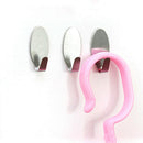 6pcs Storage Towel Wall Mounted Gadgets Stainless Steel Apron Self  Hook