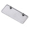1/10 Scale Stainless Steel Blank License Plate & Frame for Any Brand RC Cars
