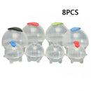 8pcs Ice Brick Mold Party Bar Tray Cube Round Sphere Ball Maker Mould K JJS