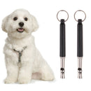2 Pet Dog Training Obedience Whistle