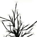 48 Leds Cherry Blossom Desk Top Bonsai Tree Light White 0.52M Black Branche