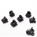 Fashion Women Girls 12pcs Black Plastic Mini Hairpin 6 Claws Hair Clip Clam JR