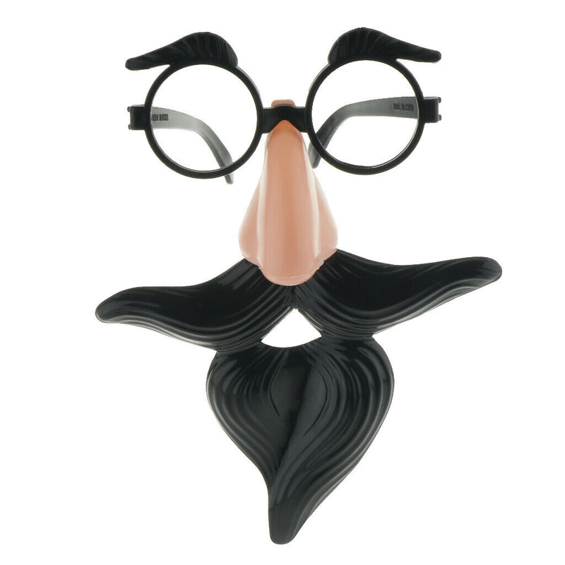 Funny Mustache Eyebrows Nose Glasses, Halloween Costume Party Glasses, Props
