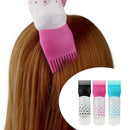 3pcs Oil Comb Coloring Styling Tool Applicator Brush Hair Dye Bottle Refillable
