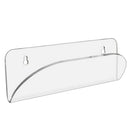 Set of 3 Clear Skateboard Wall Hanging Acrylic Rack Display Hanger Shelf