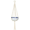 Small Macrame Plant Hangers Hanging Planter 30 Inch(Fit Small Pot Up To 6 I