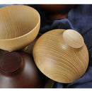 Solid Wooden Rice Soup Dinnerware Bowl Snacks Salad Bowl Kids Tableware