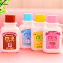 Milk Bottle Roller White Out School Office Study Stationery Correction Tape BX