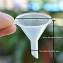10pcs Set Plastic Mini Bottle For Perfume Diffuser Liquid Oil Funnels Labs Hot