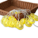 1.5M 10Led Lemon LED String Light Warm White Garden Decor Lamp Christmas Ho