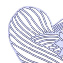 1pcs Love Flower Metal Cutting Die Stencil Embossing Template for Scrapbook Gift