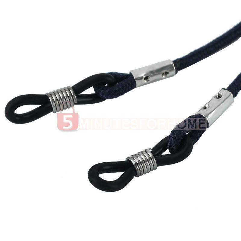 2x Glasses Strap Neck Cord Adjustable Sunglasses Eyeglasses String Lanyard Hold