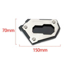 Motorcycle Kickstand Side Stand Enlarger Pad for BMW R 1200 GS ADV 2014 to 2016