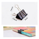 Extra Large Binder Clips 2-Inch (24 Pack), Big Paper Clamps for Office Supp