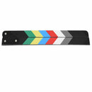 Generic Acrylic Colorful Clapperboard TV Film Movie Slate Cut Role Play Pro