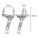 Mini Adjustable Spanner Wrench Short Shank Large Openings Hot 16-68mm Ultra R1R9