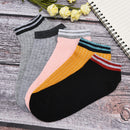Women Color two poles Comfo rtable Cotton Sock Slippers Short Ankle So FmTEUS