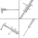 Vernier Caliper 0-150mm 0.02mm Metal Calipers Gauge Measuring Tools