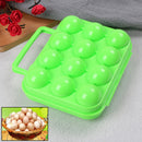 12 Egg container holder keep portable outdoor egg storage box case for campingJR
