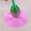 Single Soft Rose Brush Makeup Foundation Powder Blush Kabuki Brushes