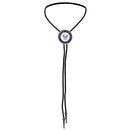 Men  Navy Necktie Western Cowboy Bolo Tie American Eagle