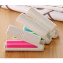 Folding Washable Lint Dust Hair Remov Cloth Sticky Roll Brush Cleaner Tool   Z