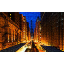 75 X 50cm 1000 Pieces Paper Jigsaw Puzzles Lighting Street Assembling Craft