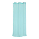Turquoise Eyelet Telylene Window Treatment Curtain Door Drape Valance 1x2.1M