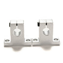 New 2PCS SK12 12mm Bearing CNC Aluminum Linear Rail Shaft Guide Support Ty