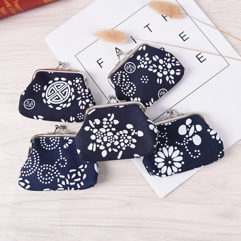 1pc Women Coin Purse Flower Change Purse Coins Lady Money Bag Wallet Z
