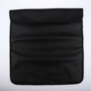 Black Leather Faraday Laptop Tablet Case Bag Signal Shield 16.1 x 15.4in