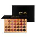 Imagic 35 Color Charming Eyeshadow Palette Pearlescent Matte Orange Earth C
