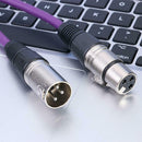 5pcs 3Pin 1m/3.28ft Male to Female AUX Stereo Audio Cable Speaker Auxiliary Cord