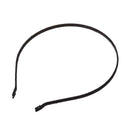 10 x Headbands Metal Satin Color Black Female Girl Party E3U5