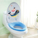 Cute Cartoon Whale Sea World Pattern Kids Wall Nightstool Stickers Decor A