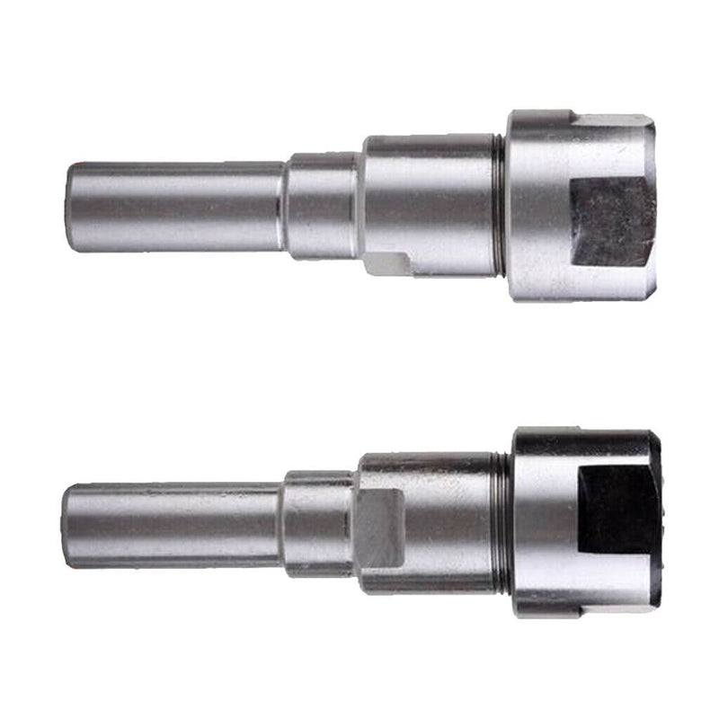 8mm/ 12mm Shank Bit Router Collet Extension Rod for Engraving Machine Tools 80mm