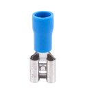 20 Blue Female Insulated Spade Wire Connector Electrical Crimp Terminal 14- L4G5