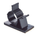 20Pcs Black Adjustable Plastic Cable Clamps Self Adhesive Car Cable Clips W J9A4