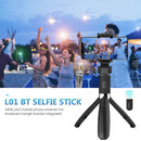 L01 Foldable Bluetooth Selfie Stick Live Video Mini Phone Tripod w/ Control