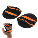 1 pair Training Glove Fitness Grips Gloves Anti Slip Lifting Palm Grip Pads. FT
