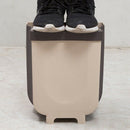 Trash Can Kitchen Wall Mounted Garbage Bin Foldable Waste Bins 8L Large Cap