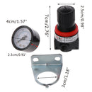Air Control Compressor Pressure Gauge Relief Regulating Regulator Valve AR2000