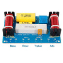 3-Unit Hi-Fi Audio Speaker Crossover Frequency Divider DIY Kit Universal