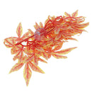 Artificial Crane Plants Aquarium Tank Planting Reptile Hideaway Orange