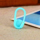 100Pcs Knitting Craft Crochet Locking Stitch Needle Clip Markers Holder_Col O1V1