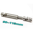 2pcs Scx10 Steel Universal Drive Shaft With Cvd 90-115mm For 1/10 Scale Mod Y2F1